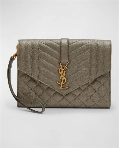 ysl patent clutch replica|ysl monogram quilted leather clutch.